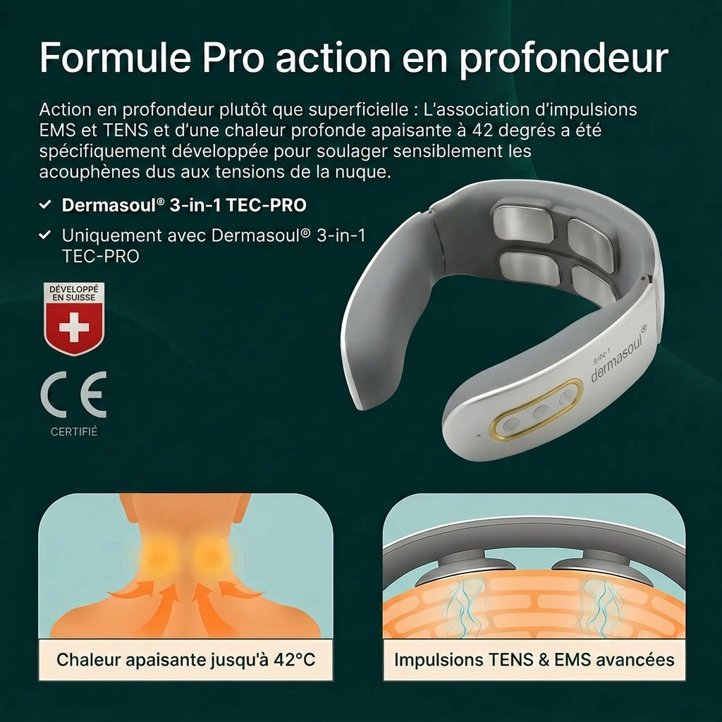 *NeuroRelix®Pro 3-en-1 Solution contre les acouphènes